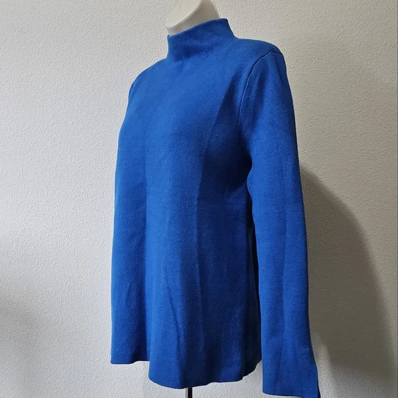J Jill Mock Neck Pullover Sweater - Picture 4 of 12